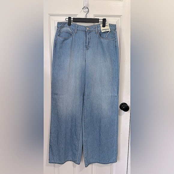 NWT L’AGENCE Alicent Wide-Leg Jeans in Havana. Size 30. - Picture 4 of 8